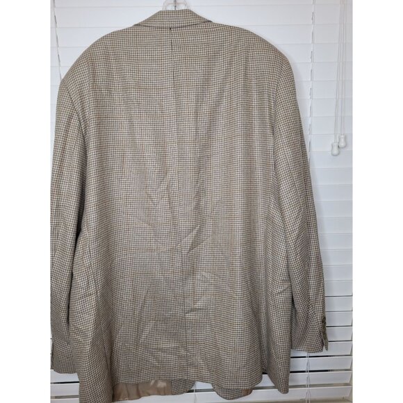 REPP Mens sz 50 Houndstooth Wool Sport Coat Blazer Preppy Classic Office Prof - Picture 3 of 7